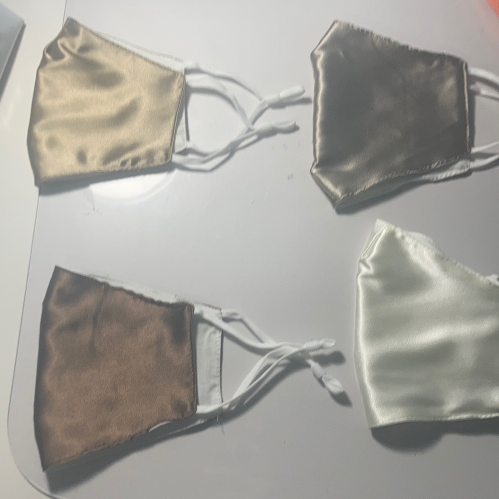 Pack up four Silk facemask